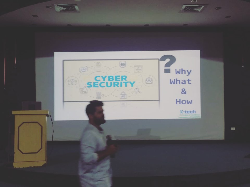 Cyber Security Career Guidance session at SVCE Bangalore