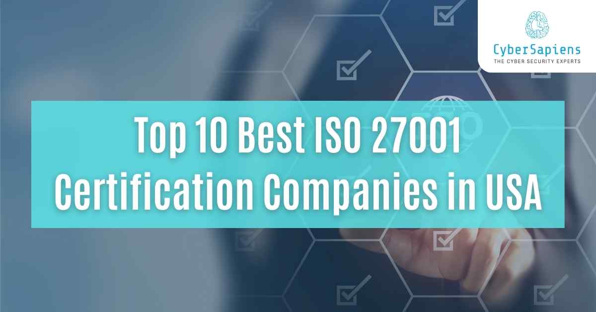 top 10 best iso 27001 certification companies in usa