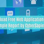 download free web application vapt sample report by cybersapiens