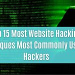 top 15 most website hacking techniques most commonly used by hackers