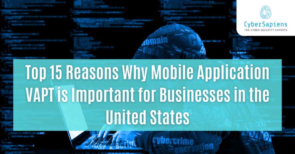 list of top 15 reasons why mobile application vapt is important for businesses in the united states