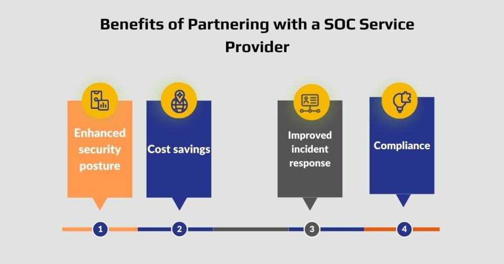 benefits of partnering with a soc service provider