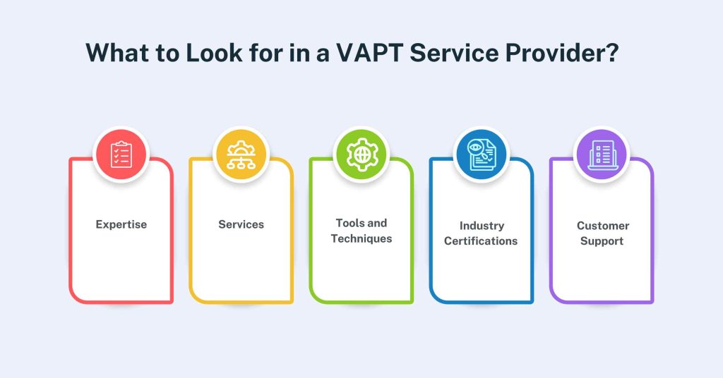 what to look for in a vapt service provider