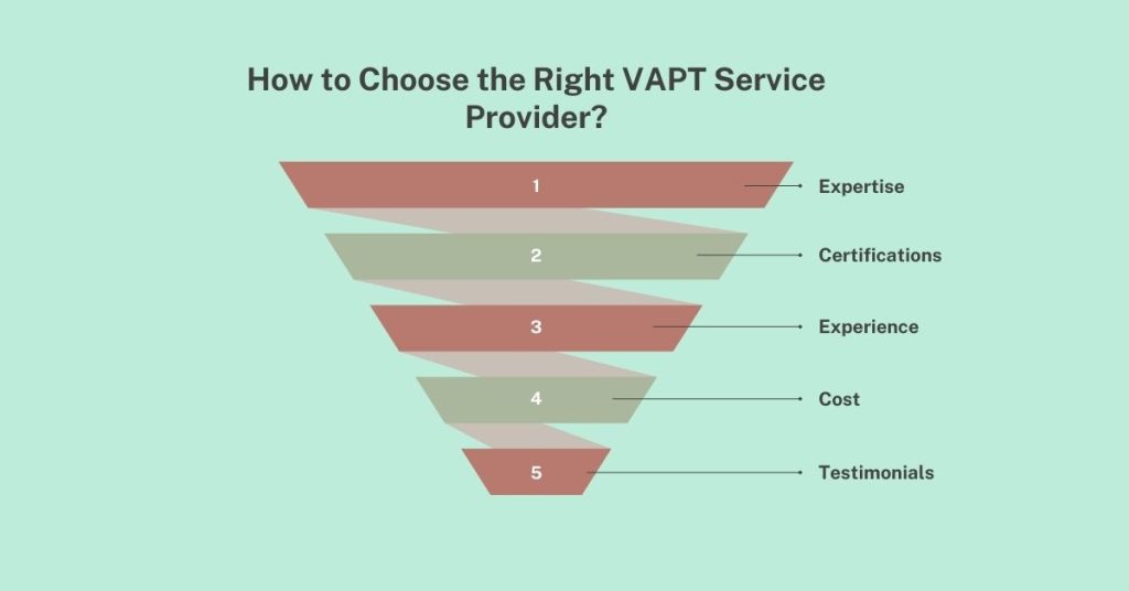 how to choose the right vapt service provider