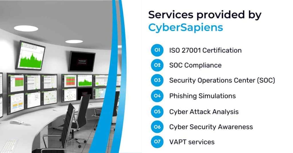 services provided by cybersapiens