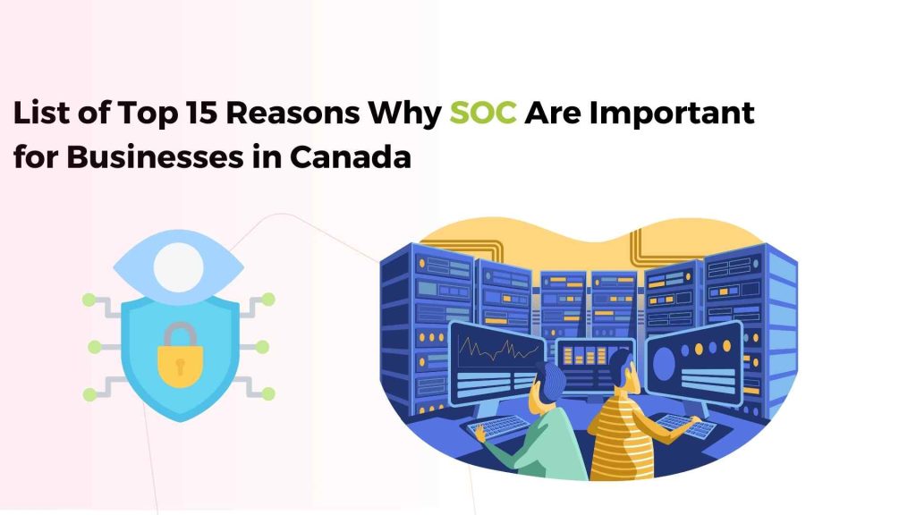 list of top 15 reasons why security operations center services are important for businesses in canada