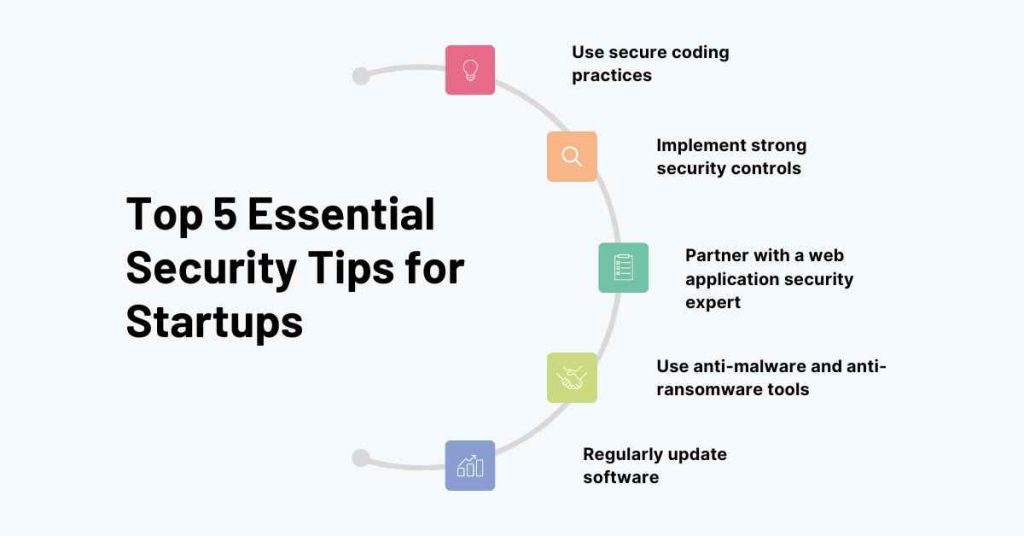 top 5 essential security tips for startups