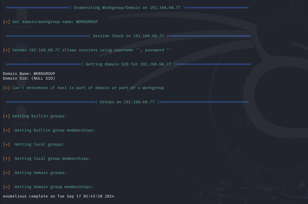 Using The Enum4linux Command How to use enum4linux for Network Infrastructure VAPT? - CyberSapiens