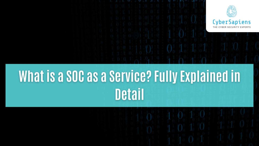 what is a soc as a service