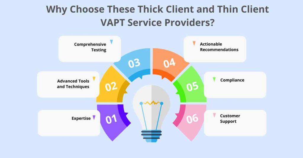 why choose thick client and thin client vapt service providers