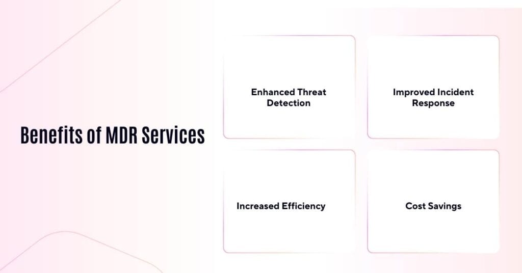 benefits of mdr services
