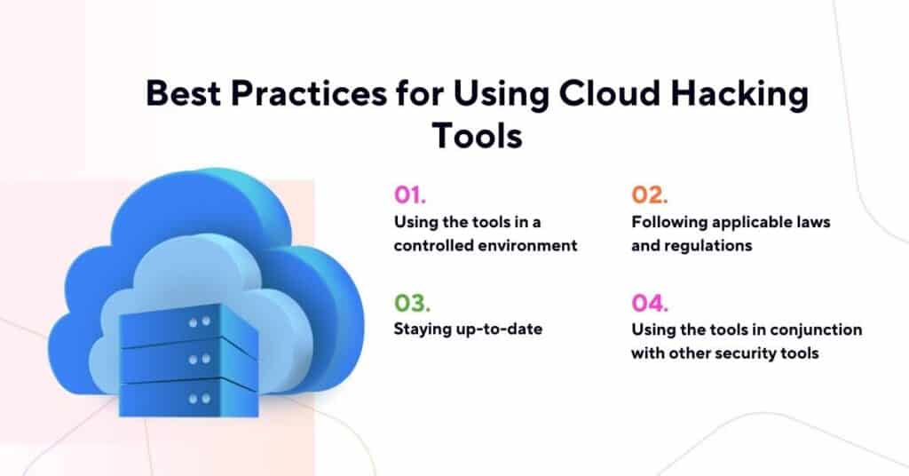 best practices for using cloud hacking tools