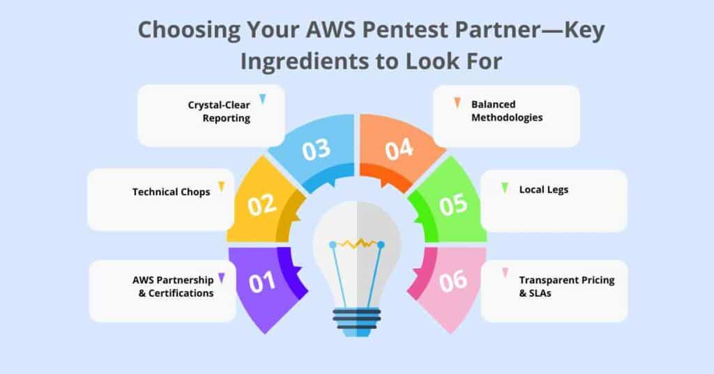 choosing your aws pentest partner key ingredients to look for