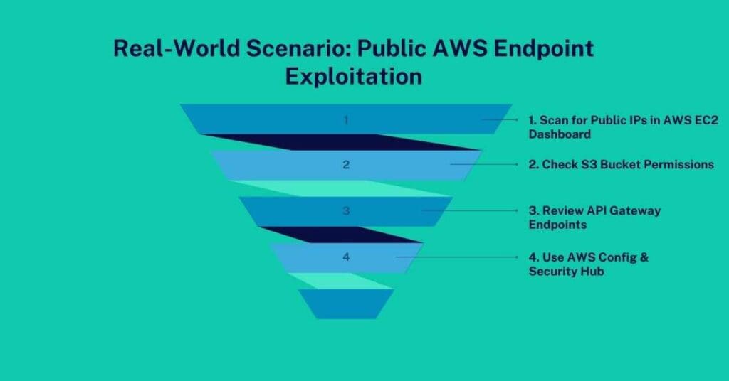 real-world scenario public aws endpoint exploitation