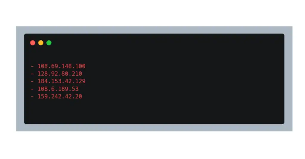 indicators of compromise