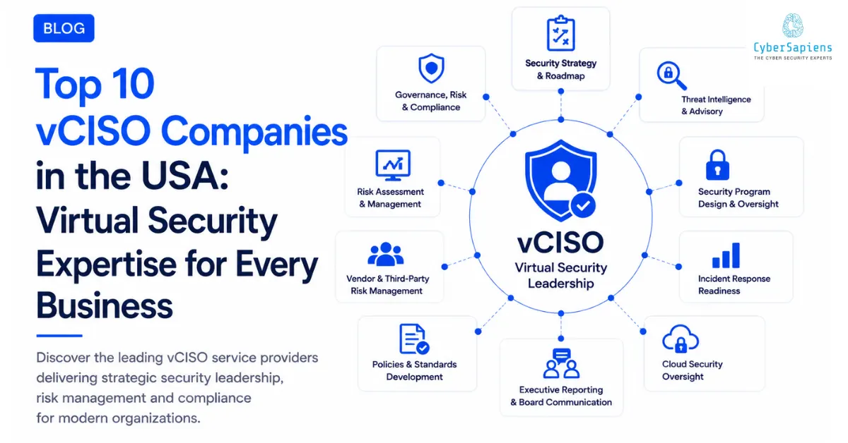 Top 10 vCISO Companies in the USA Virtual Security Expertise for Every Business