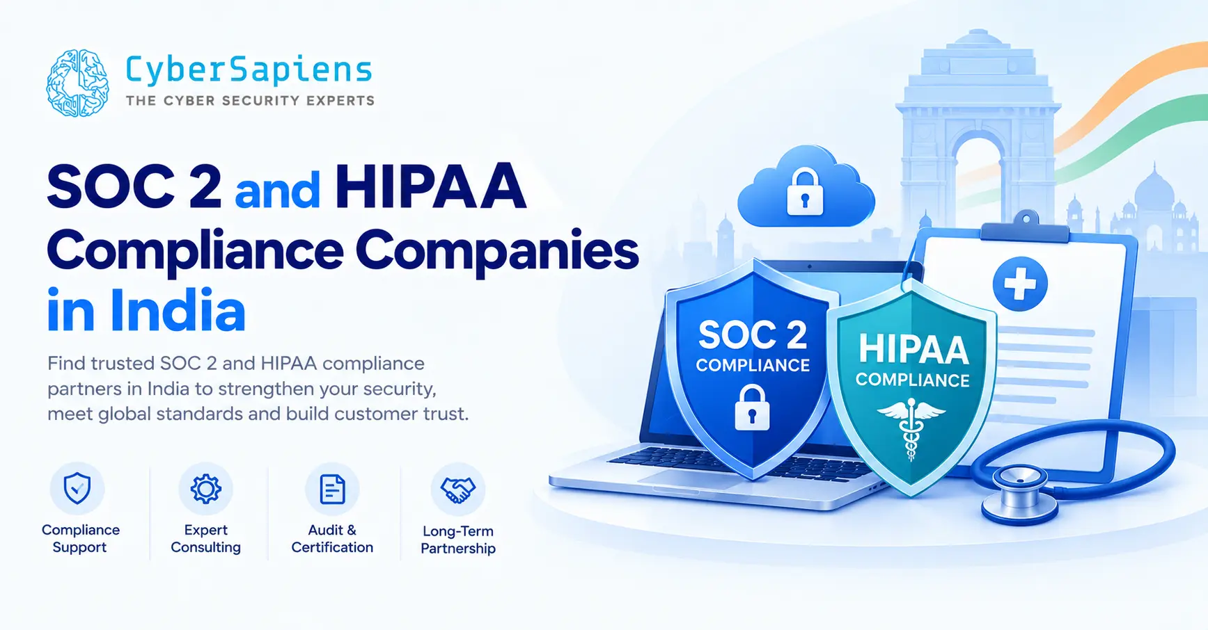 SOC 2 and HIPAA Compliance Companies in India