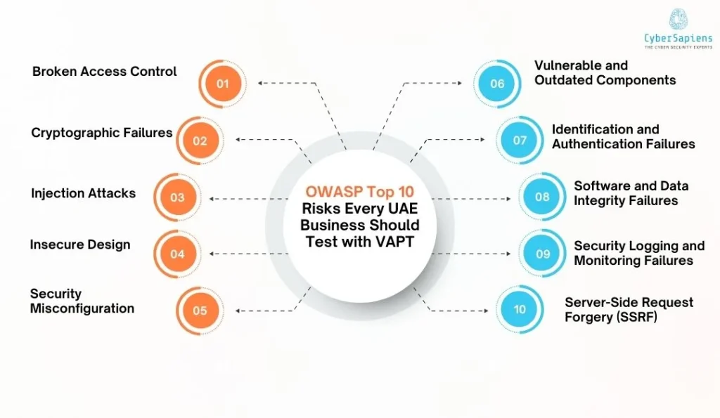 OWASP Top 10 Risks Every UAE Business Should Test with VAPT